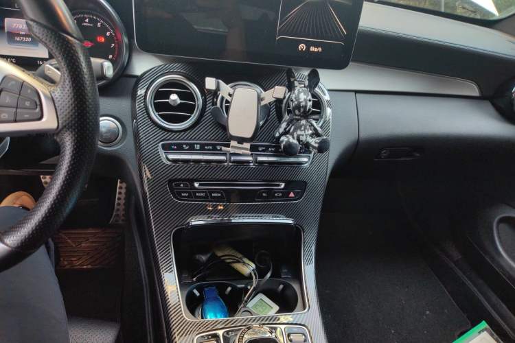 Used Mercedes-Benz C-Class 2017 C 200 Coupe Audio And AC Panel