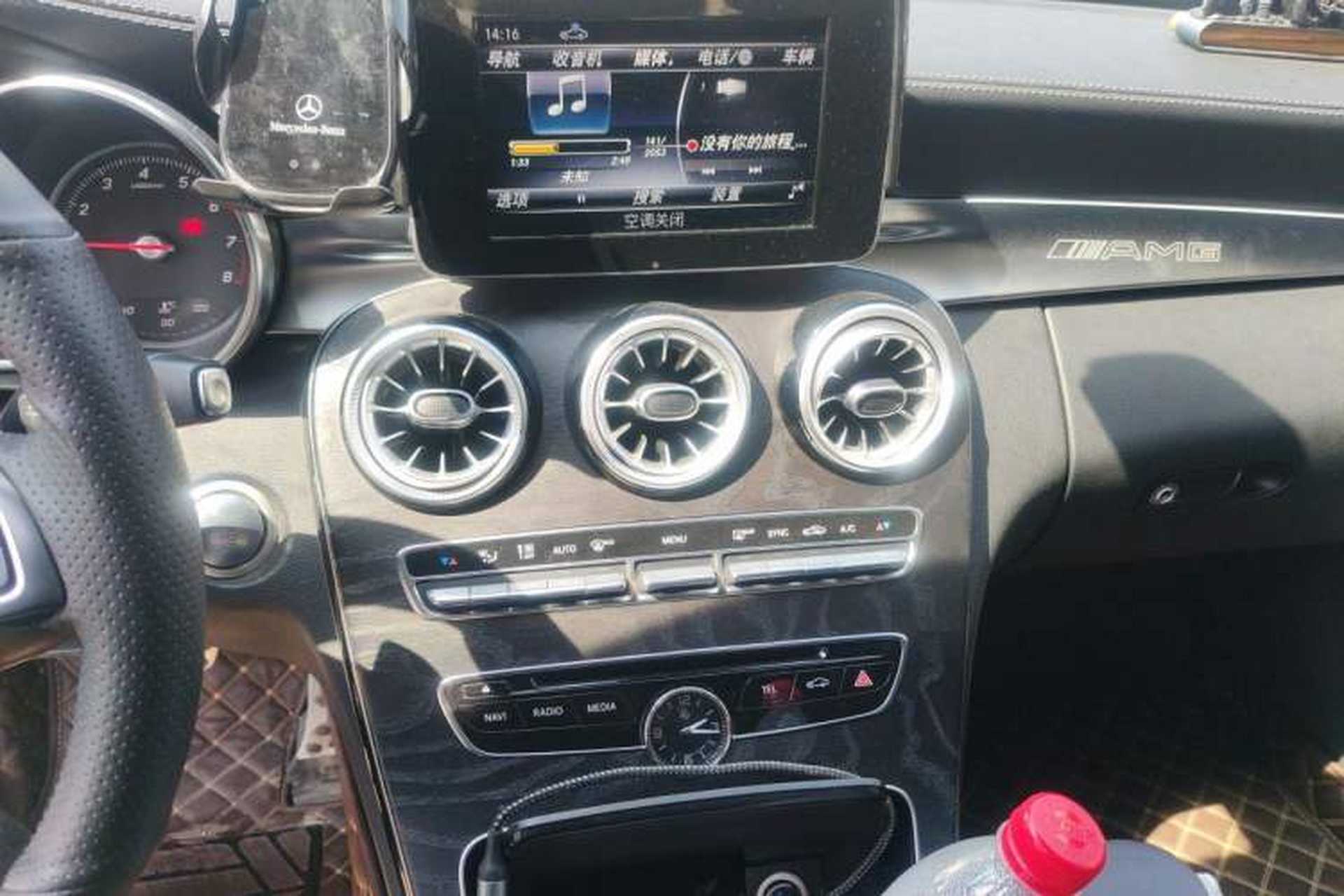 Used Mercedes-Benz C-Class 2017 Restyled C 180 L Fashion Edition Sport Version Audio And AC Panel
