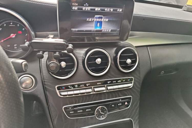 Used Mercedes-Benz C-Class 2017 Facelift C 200 L Sport Edition Audio And AC Panel