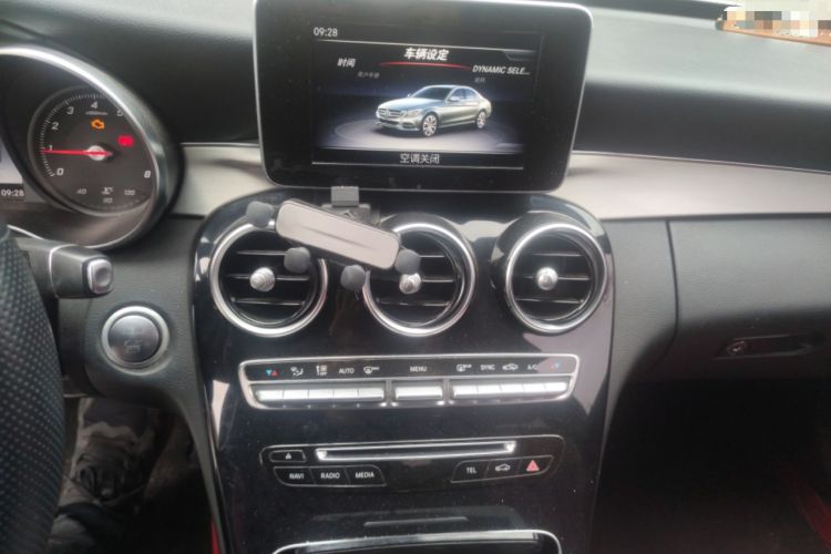 Used Mercedes-Benz C-Class 2017 Restyled C 200 Sport Edition Audio And AC Panel