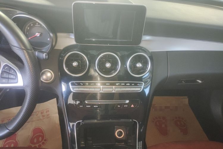 Used Mercedes-Benz C-Class 2017 Restyled C 200 Sport Edition Audio And AC Panel