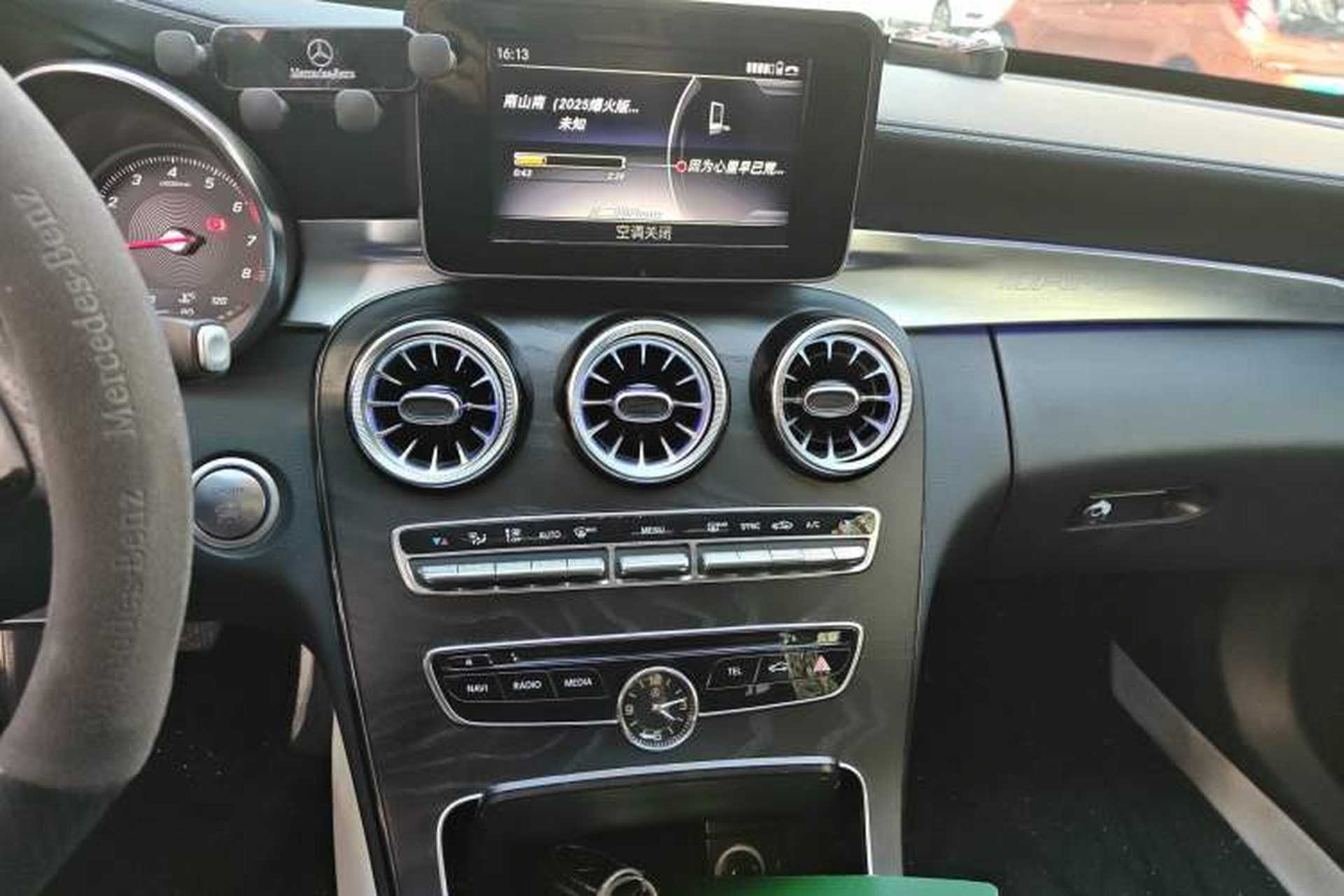 Used Mercedes-Benz C-Class 2017 Restyled C 180 L Fashion Edition Sport Version Audio And AC Panel