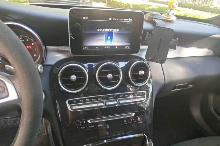 Used Mercedes-Benz C-Class 2017 Restyled C 200 Sport Edition Audio And AC Panel