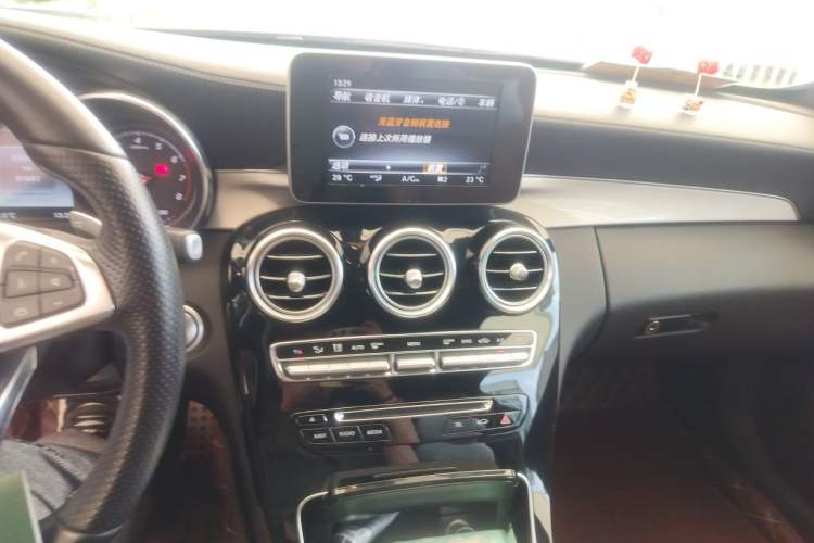 Used Mercedes-Benz C-Class 2017 C 200 Coupe Audio And AC Panel