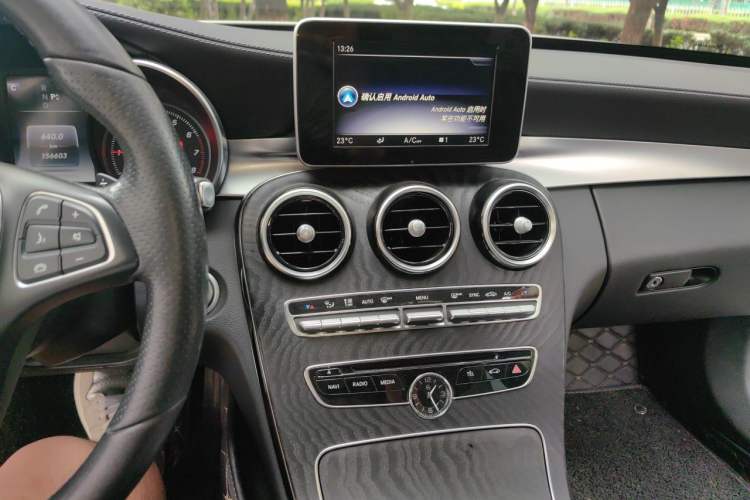 Used Mercedes-Benz C-Class 2017 Restyled C 180 L Fashion Edition Sport Version Audio And AC Panel