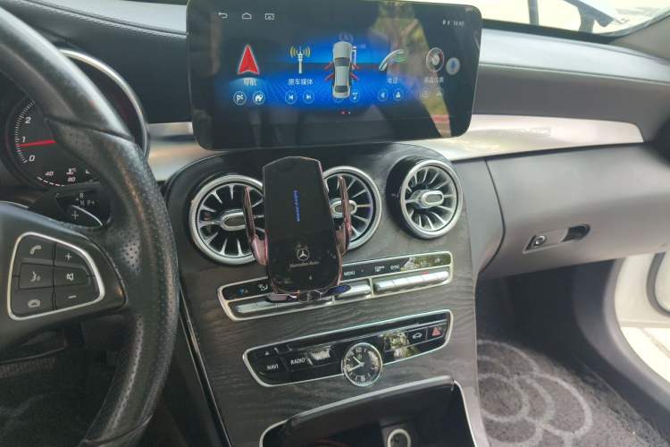 Used Mercedes-Benz C-Class 2017 C 200 L Sport Edition Audio And AC Panel