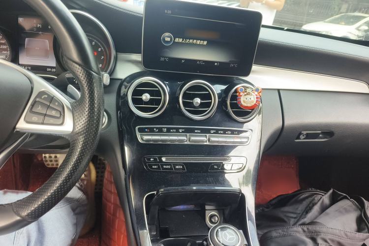 Used Mercedes-Benz C-Class 2017 C 300 Coupe Audio And AC Panel