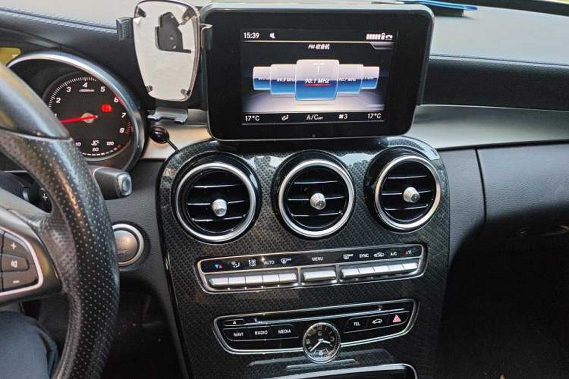 Used Mercedes-Benz C-Class 2017 C 200 L Sport Edition Audio And AC Panel