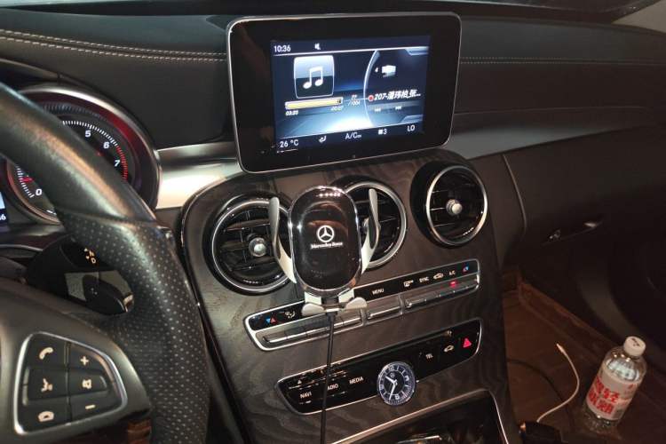 Used Mercedes-Benz C-Class 2017 C 200 L Sport Edition Audio And AC Panel