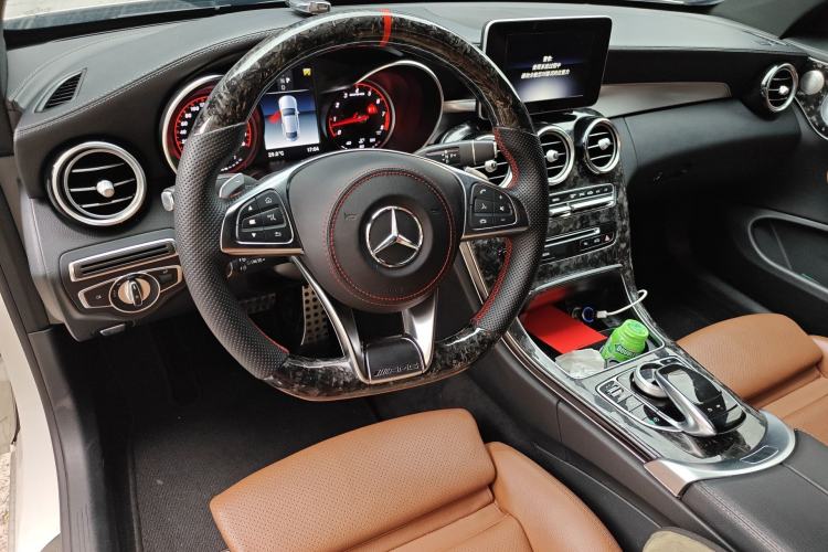 Used Mercedes-Benz C-Class 2017 Facelift C 200 Coupe Center Console