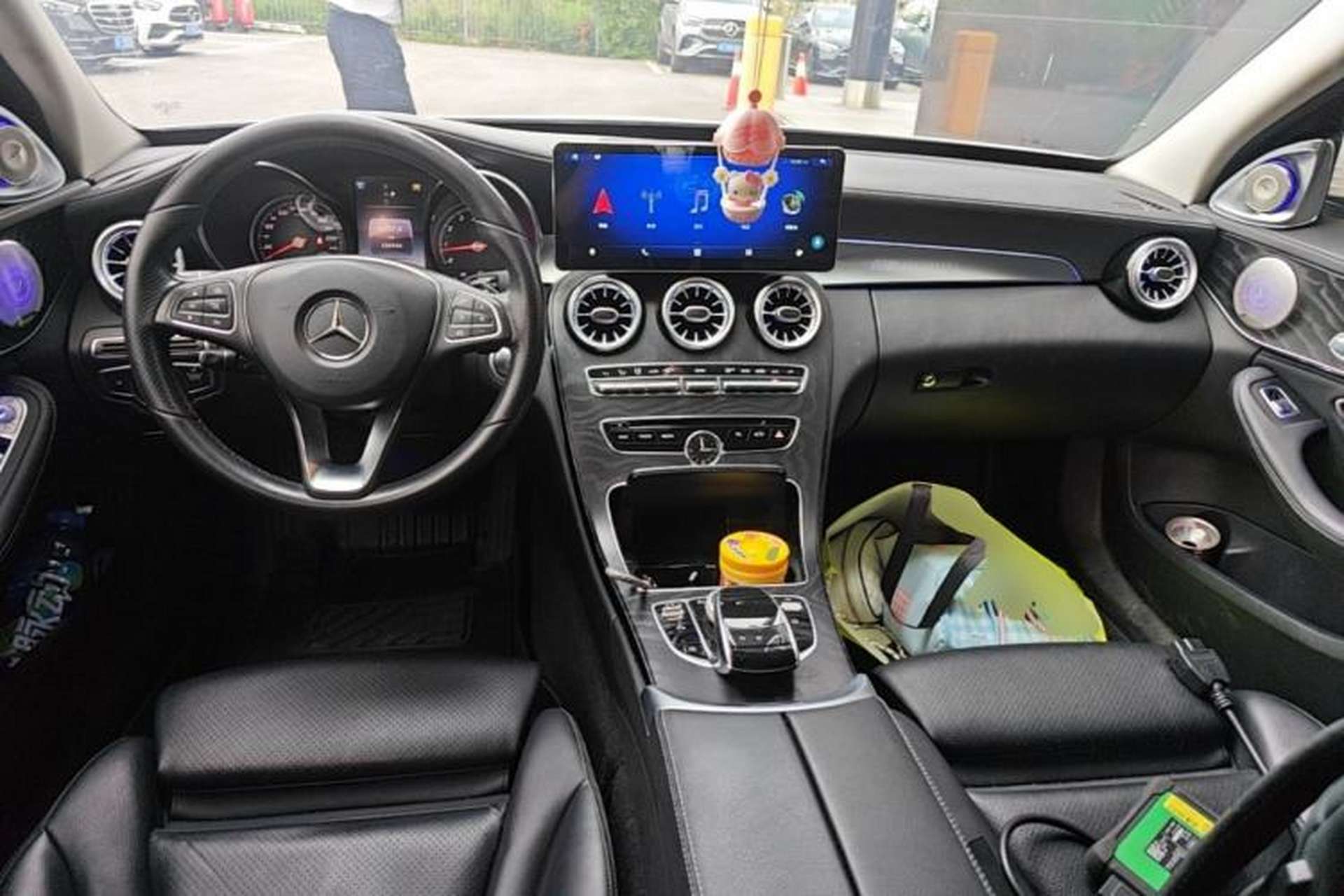 Used Mercedes-Benz C-Class 2017 Revised C 180 L Dynamic Sports Edition Center Console