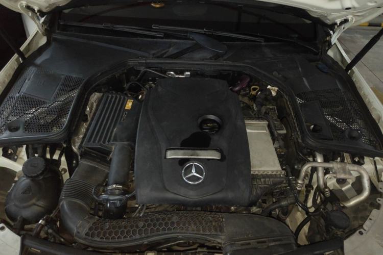 Used Mercedes-Benz C-Class 2017 Facelift C 200 L Sport Edition Engine Bay