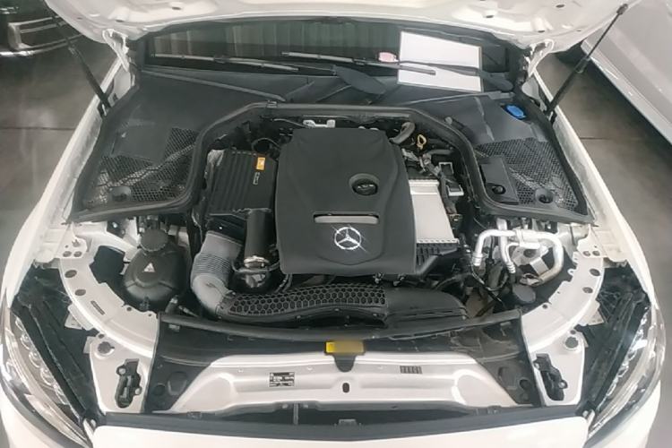 Used Mercedes-Benz C-Class 2017 Facelift C 200 L Sport Edition Engine Bay