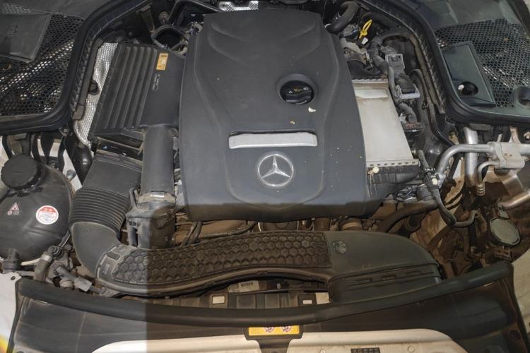 Used Mercedes-Benz C-Class 2017 Facelift C 200 L 4MATIC Sport Edition Engine Bay