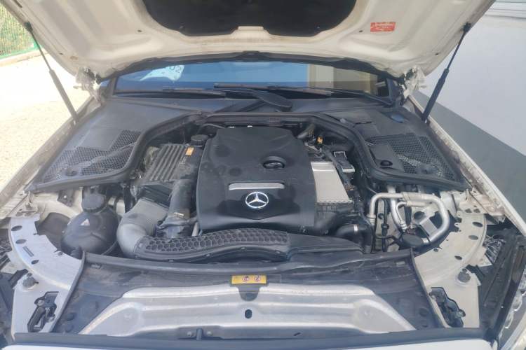 Used Mercedes-Benz C-Class 2017 C 200 Coupe Engine Bay