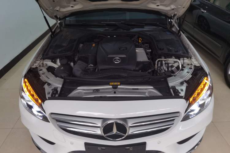 Used Mercedes-Benz C-Class 2017 C 200 L 4MATIC Sport Edition Engine Bay