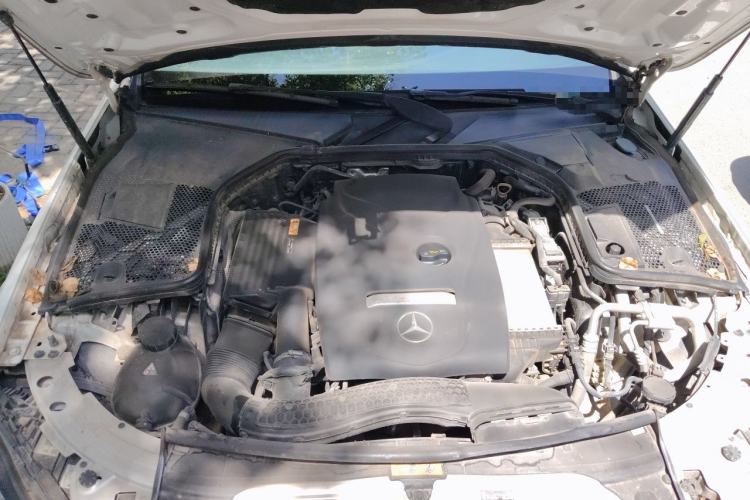 Used Mercedes-Benz C-Class 2017 Facelift C 200 L Sport Edition Engine Bay
