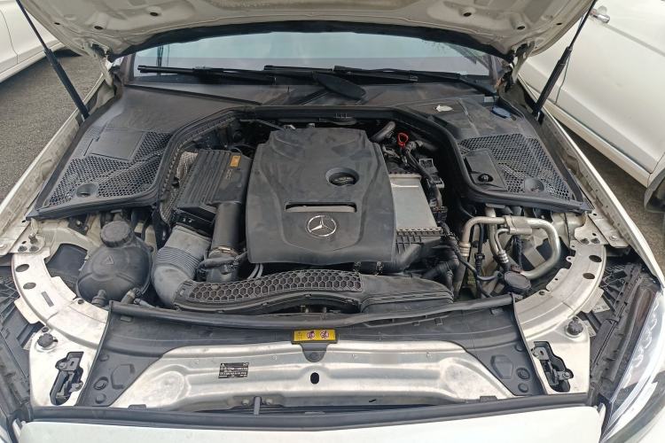 Used Mercedes-Benz C-Class 2017 Revised C 180 L Dynamic Sports Edition Engine Bay