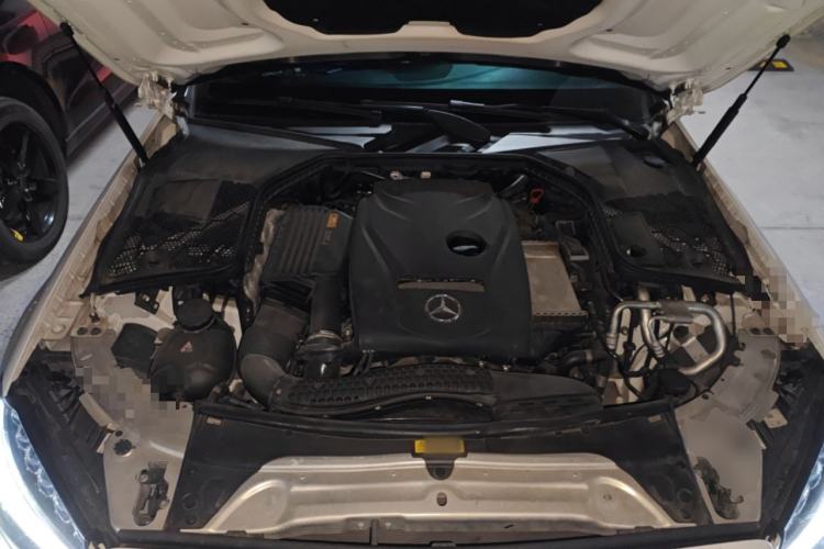 Used Mercedes-Benz C-Class 2017 Facelift C 180 Estate Engine Bay