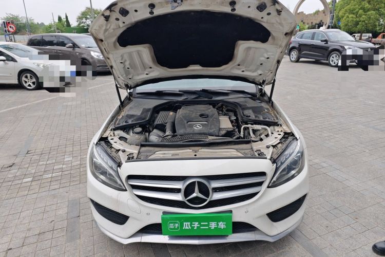 Used Mercedes-Benz C-Class 2017 Facelift C 200 L Sport Edition Engine Bay