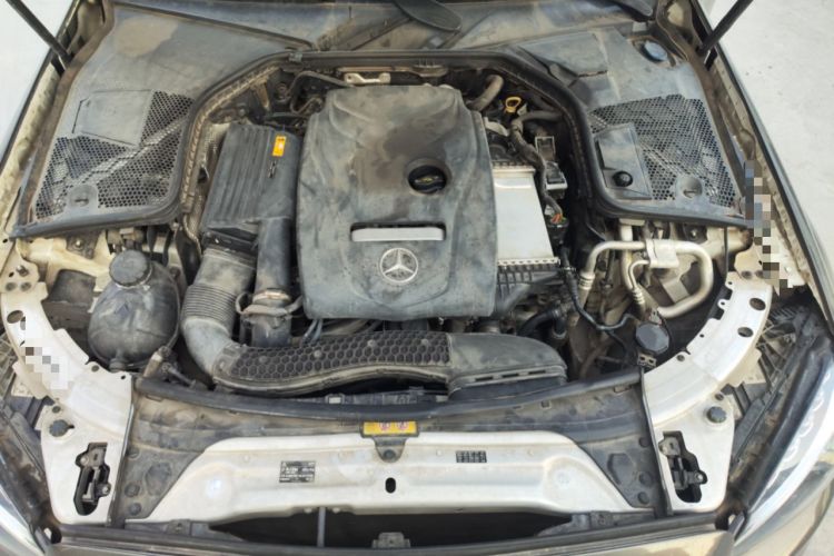 Used Mercedes-Benz C-Class 2017 Facelift C 200 L Sport Edition Engine Bay