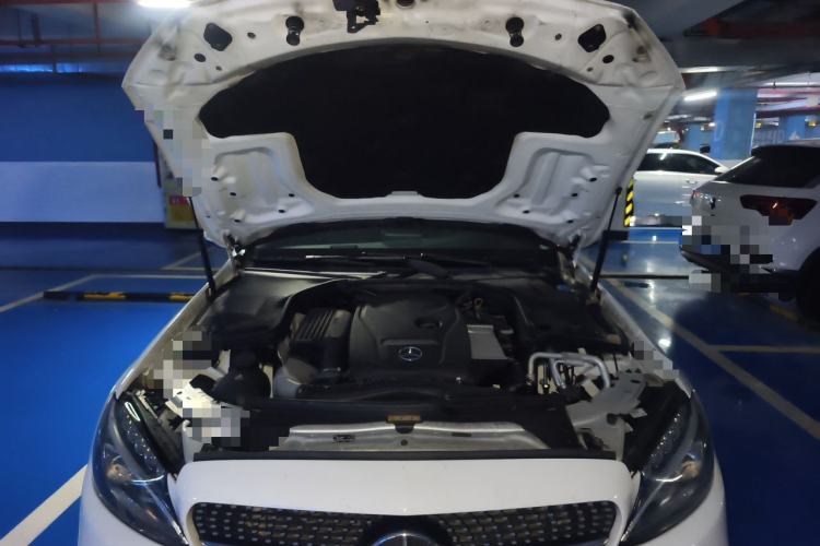 Used Mercedes-Benz C-Class 2017 Facelift C 200 L Sport Edition Engine Bay