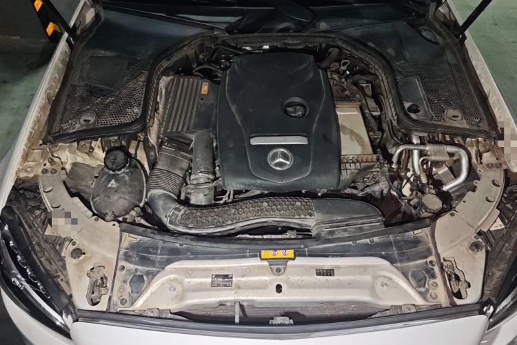 Used Mercedes-Benz C-Class 2017 Facelift C 200 L Sport Edition Engine Bay