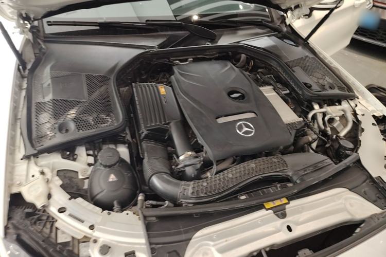Used Mercedes-Benz C-Class 2017 Facelift C 200 Coupe Engine Bay