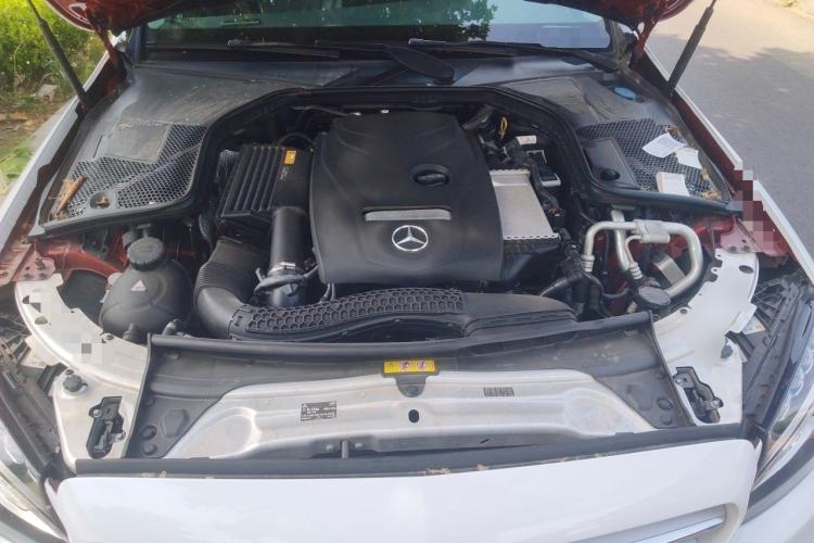 Used Mercedes-Benz C-Class 2017 Facelift C 200 L Sport Edition Engine Bay