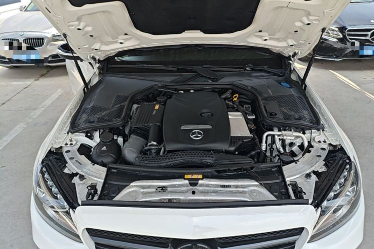 Used Mercedes-Benz C-Class 2017 C 200 Sport Edition Engine Bay