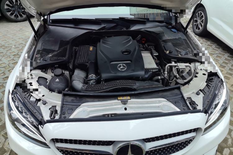 Used Mercedes-Benz C-Class 2017 C 180 Estate Engine Bay