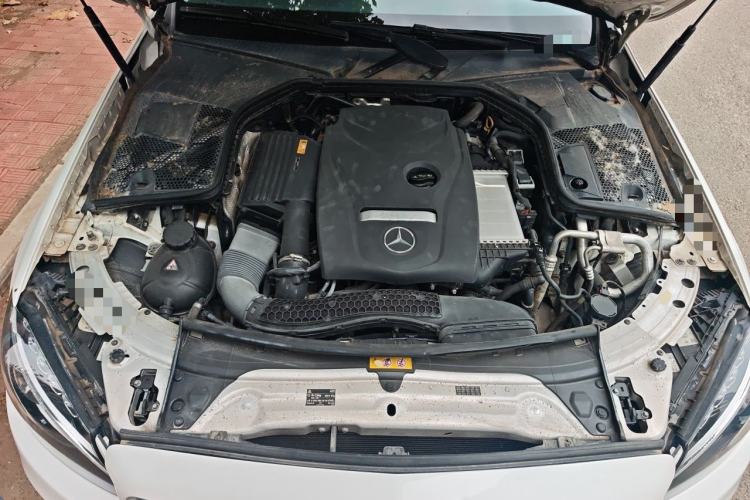 Used Mercedes-Benz C-Class 2017 Facelift C 200 L Sport Edition Engine Bay