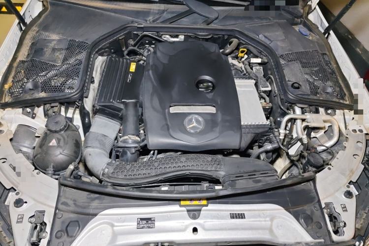 Used Mercedes-Benz C-Class 2017 Facelift C 200 L 4MATIC Sport Edition Engine Bay
