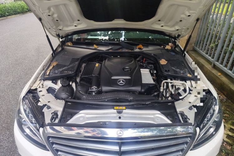 Used Mercedes-Benz C-Class 2017 Facelifted C 180 L Stylish Edition Engine Bay