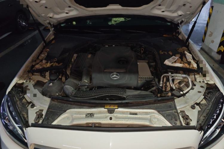 Used Mercedes-Benz C-Class 2017 Facelift C 200 L Sport Edition Engine Bay
