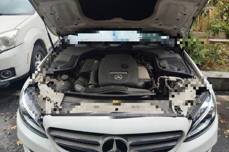 Used Mercedes-Benz C-Class 2017 Facelift C 200 L Sport Edition Engine Bay