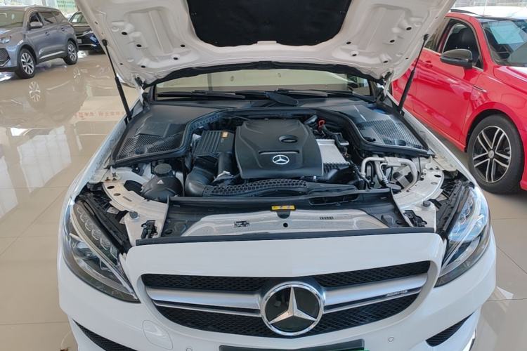 Used Mercedes-Benz C-Class 2017 C 180 L Sport Edition Engine Bay