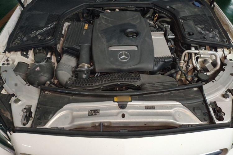 Used Mercedes-Benz C-Class 2017 Facelift C 200 L Sport Edition Engine Bay