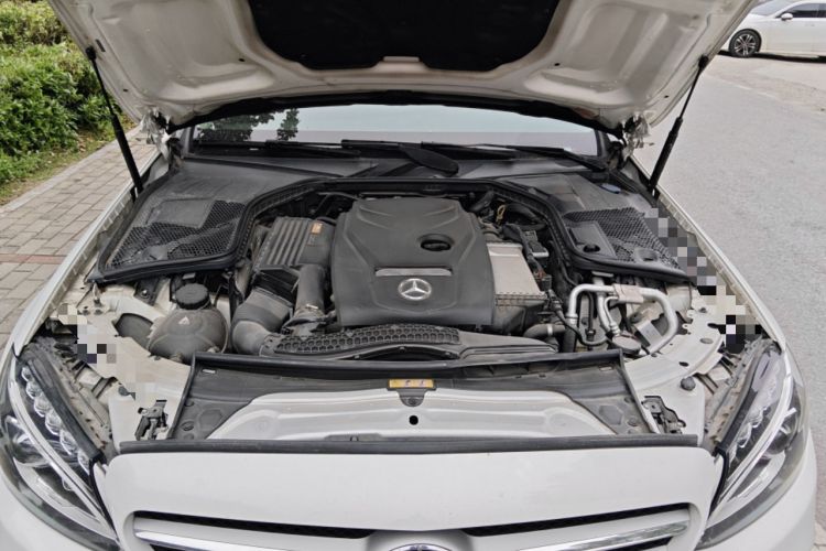 Used Mercedes-Benz C-Class 2017 C 200 station wagon Engine Bay