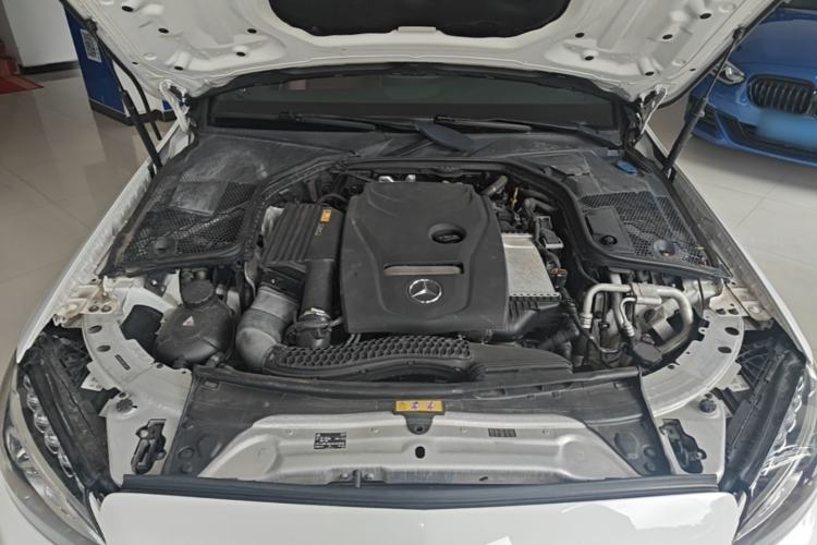 Used Mercedes-Benz C-Class 2017 C 200 Sport Edition Engine Bay