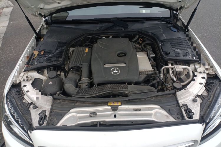 Used Mercedes-Benz C-Class 2017 Facelift C 200 L Sport Edition Engine Bay