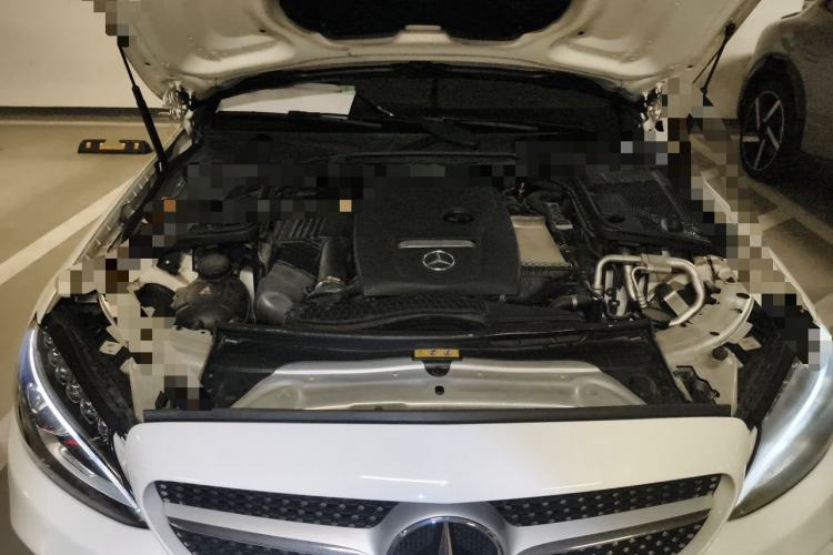 Used Mercedes-Benz C-Class 2017 Facelift C 200 Coupe Engine Bay