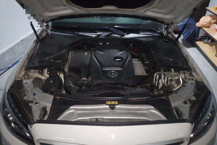 Used Mercedes-Benz C-Class 2017 Facelift C 180 Estate Engine Bay