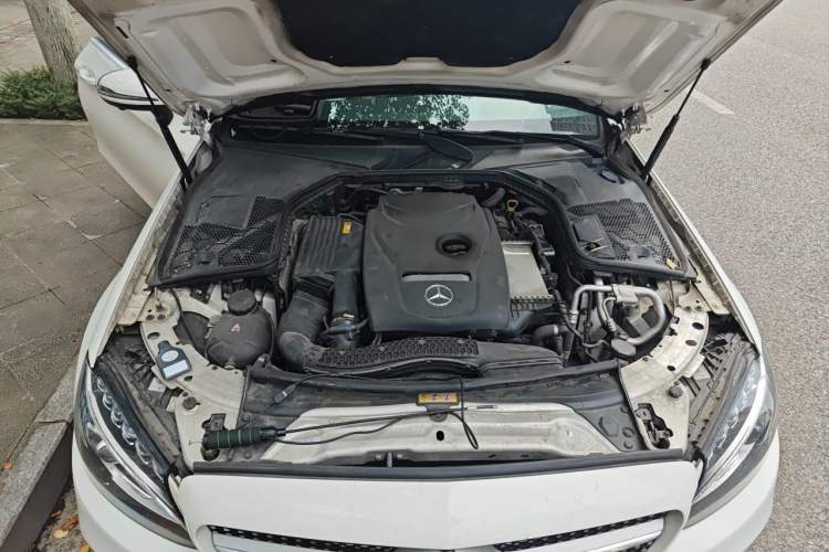 Used Mercedes-Benz C-Class 2017 Facelift C 200 Coupe Engine Bay