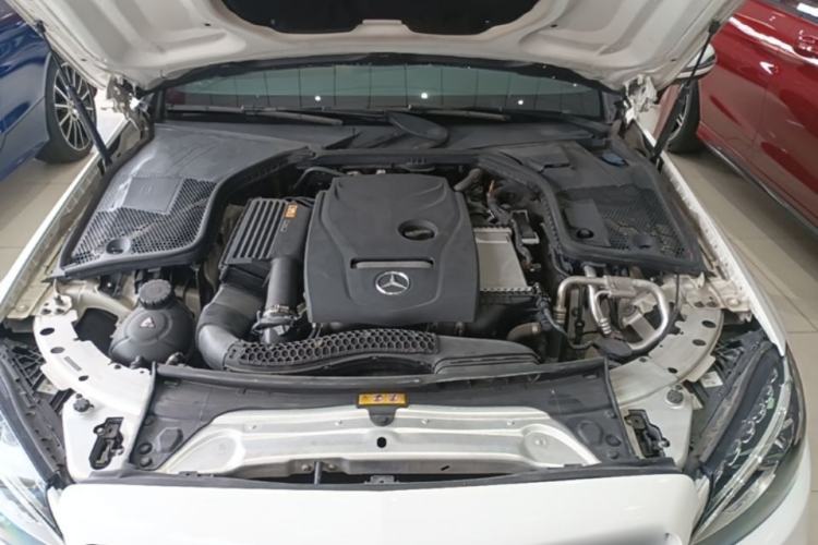 Used Mercedes-Benz C-Class 2017 Facelift C 200 Coupe Engine Bay