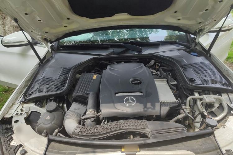 Used Mercedes-Benz C-Class 2017 Facelift C 200 L Sport Edition Engine Bay