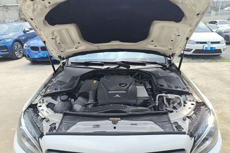 Used Mercedes-Benz C-Class 2017 Facelift C 200 L Sport Edition Engine Bay