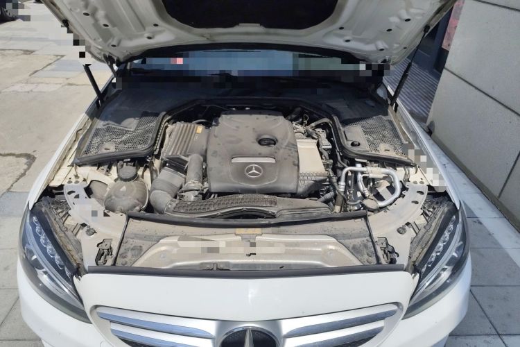 Used Mercedes-Benz C-Class 2017 Facelift C 200 L Sport Edition Engine Bay