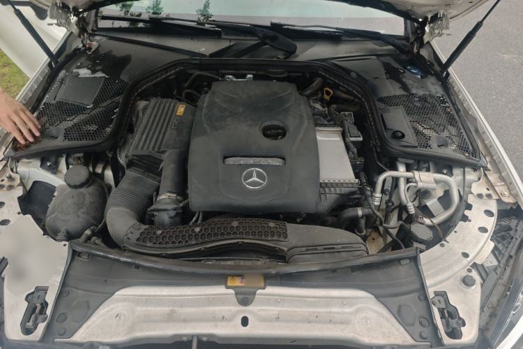 Used Mercedes-Benz C-Class 2017 Facelift C 200 Coupe Engine Bay