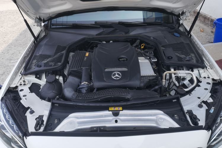 Used Mercedes-Benz C-Class 2017 C 200 4MATIC Coupe Engine Bay